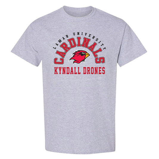 Lamar - NCAA Women's Track & Field : Kyndall Drones - Classic Fashion Shersey T-Shirt-0