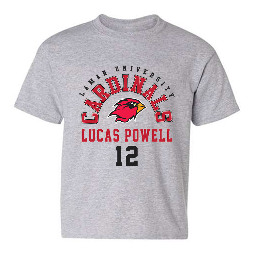 Lamar - NCAA Football : Lucas Powell - Classic Fashion Shersey Youth T-Shirt-0