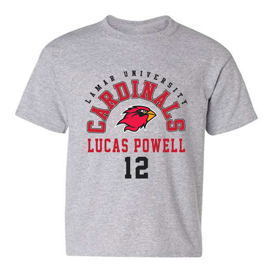 Lamar - NCAA Football : Lucas Powell - Classic Fashion Shersey Youth T-Shirt-0