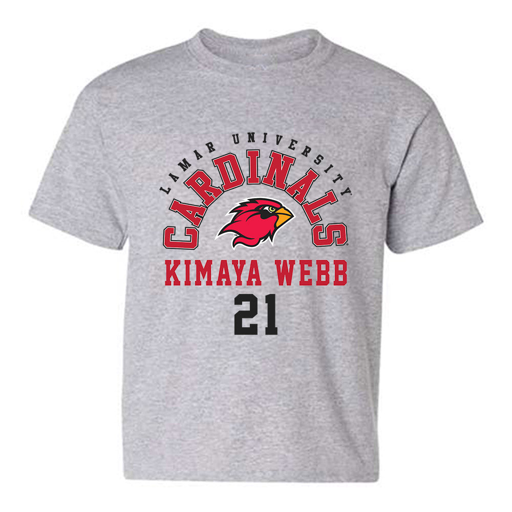 Lamar - NCAA Women's Volleyball : Kimaya Webb - Classic Fashion Shersey Youth T-Shirt-0