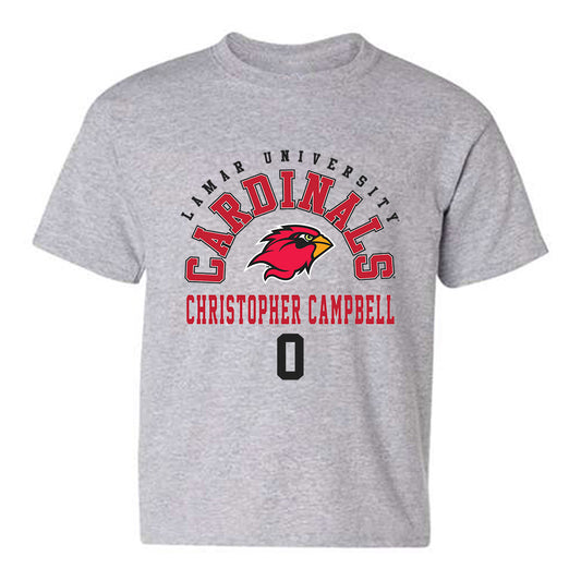 Lamar - NCAA Football : Christopher Campbell - Classic Fashion Shersey Youth T-Shirt-0