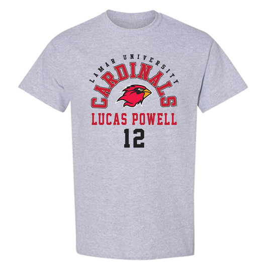 Lamar - NCAA Football : Lucas Powell - Classic Fashion Shersey T-Shirt-0