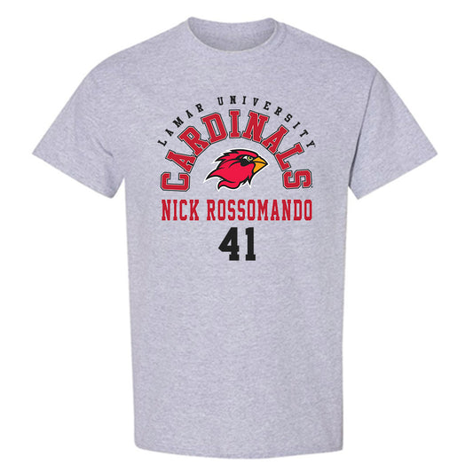 Lamar - NCAA Football : Nick Rossomando - Classic Fashion Shersey T-Shirt-0