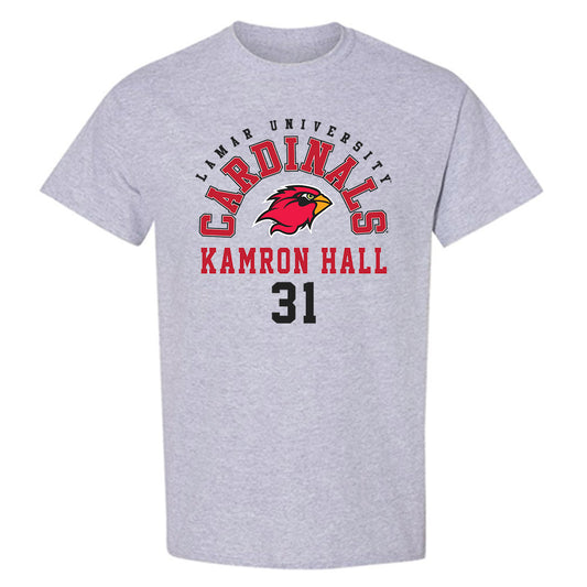 Lamar - NCAA Football : Kamron Hall - Classic Fashion Shersey T-Shirt-0