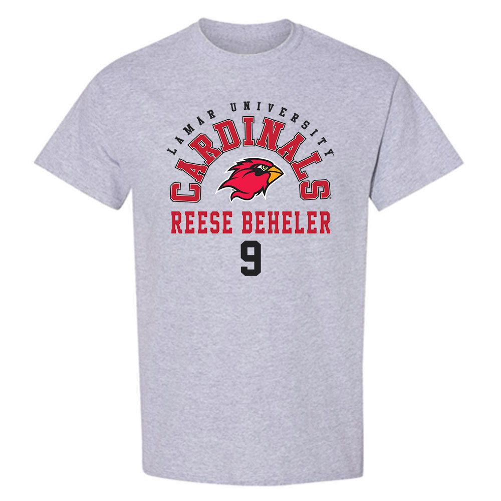 Lamar - NCAA Baseball : Reese Beheler - Classic Fashion Shersey T-Shirt-0
