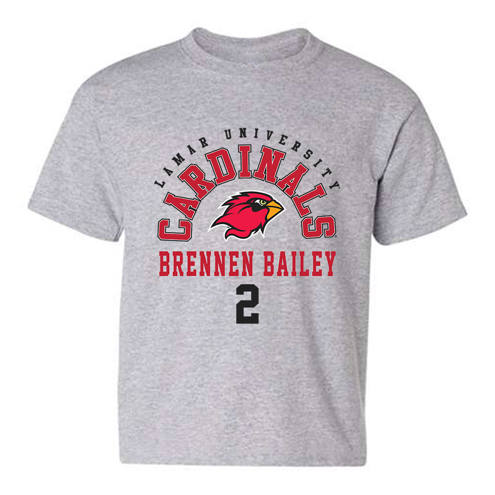 Lamar - NCAA Football : Brennen Bailey - Classic Fashion Shersey Youth T-Shirt-0