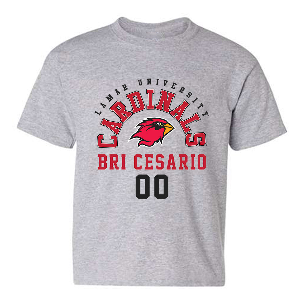 Lamar - NCAA Softball : Bri Cesario - Classic Fashion Shersey Youth T-Shirt-0