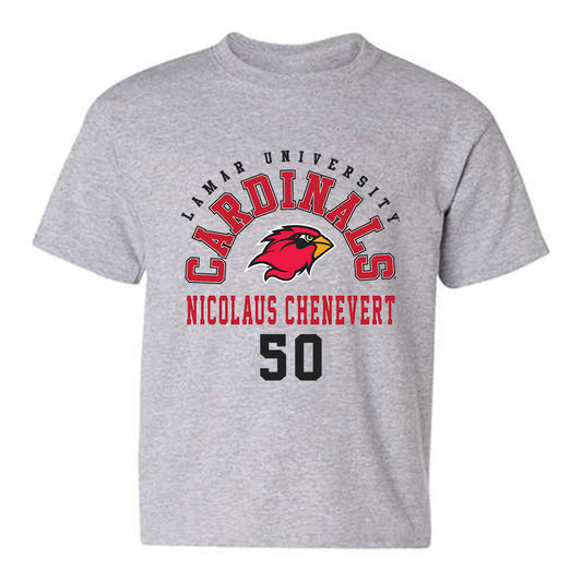 Lamar - NCAA Football : Nicolaus Chenevert - Classic Fashion Shersey Youth T-Shirt-0
