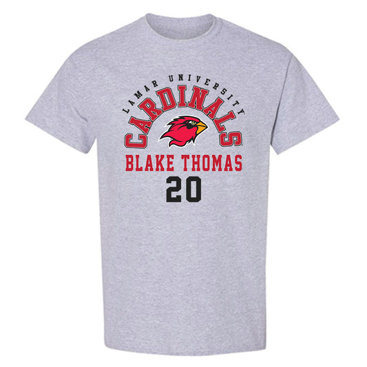Lamar - NCAA Football : Blake Thomas - Classic Fashion Shersey T-Shirt-0