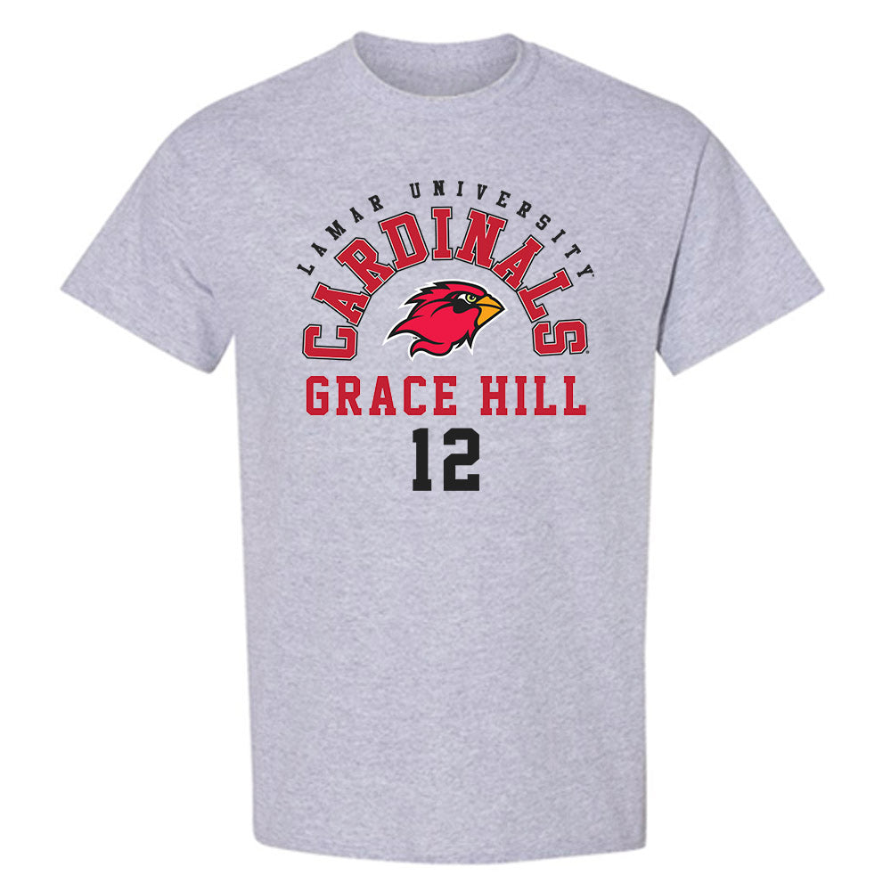 Lamar - NCAA Women's Volleyball : Grace Hill - Classic Fashion Shersey T-Shirt-0