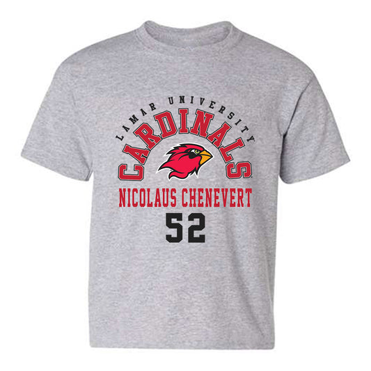 Lamar - NCAA Football : Nicolaus Chenevert - Classic Fashion Shersey Youth T-Shirt-0