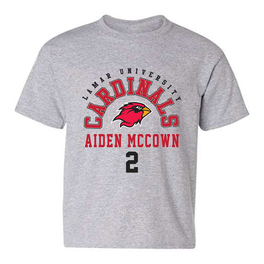 Lamar - NCAA Football : Aiden McCown - Classic Fashion Shersey Youth T-Shirt-0