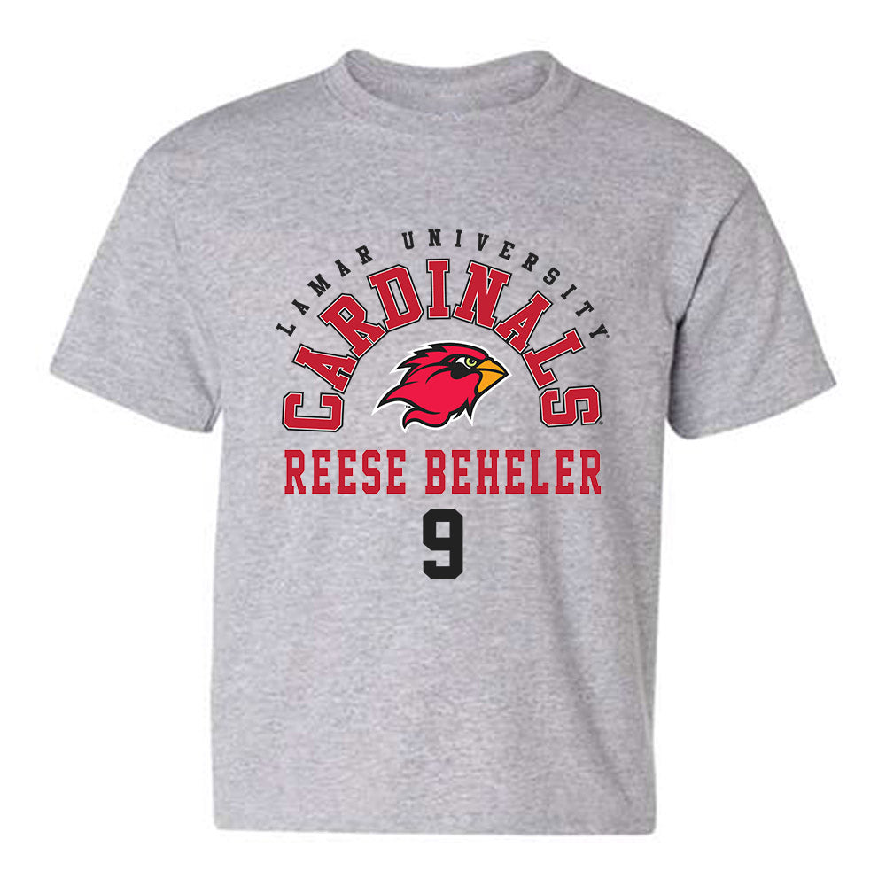 Lamar - NCAA Baseball : Reese Beheler - Classic Fashion Shersey Youth T-Shirt-0