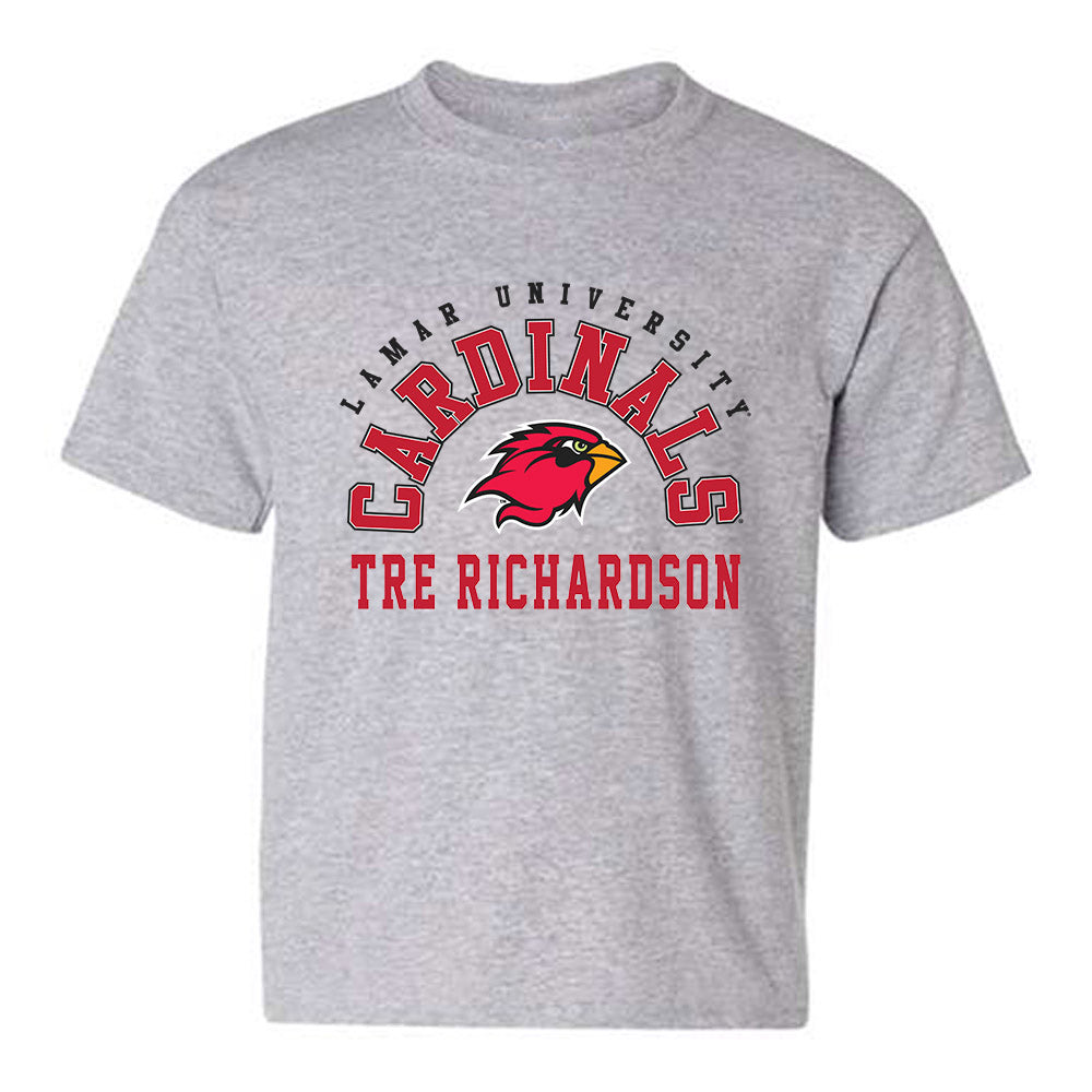 Lamar - NCAA Men's Track & Field : Tre Richardson - Classic Fashion Shersey Youth T-Shirt-0