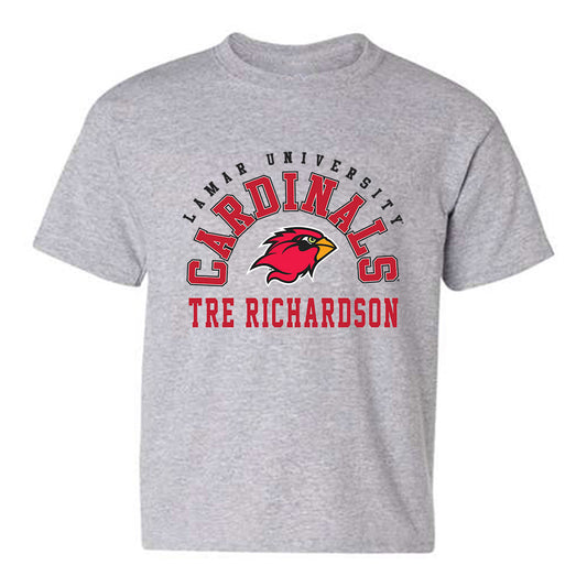 Lamar - NCAA Men's Track & Field : Tre Richardson - Classic Fashion Shersey Youth T-Shirt-0