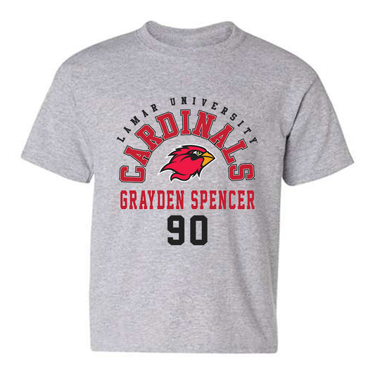 Lamar - NCAA Football : Grayden Spencer - Classic Fashion Shersey Youth T-Shirt-0