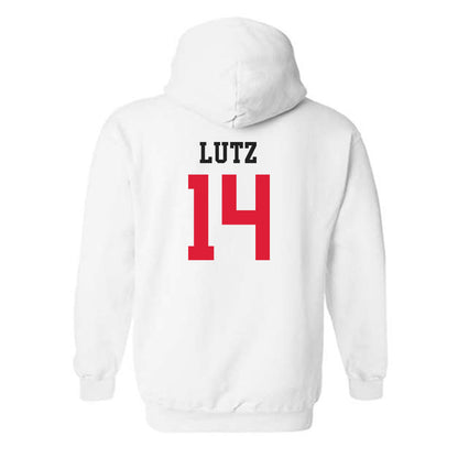 Lamar - NCAA Baseball : Travis Lutz - Classic Shersey Hooded Sweatshirt-1