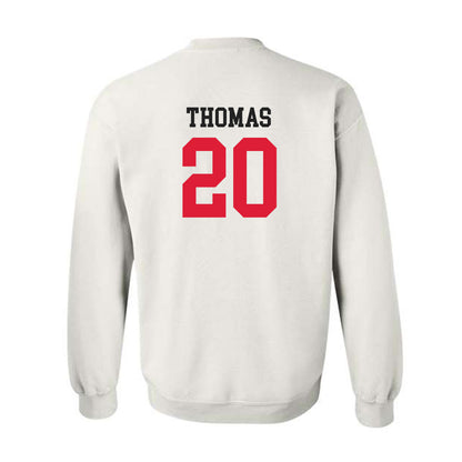 Lamar - NCAA Football : Blake Thomas - Classic Shersey Crewneck Sweatshirt-1