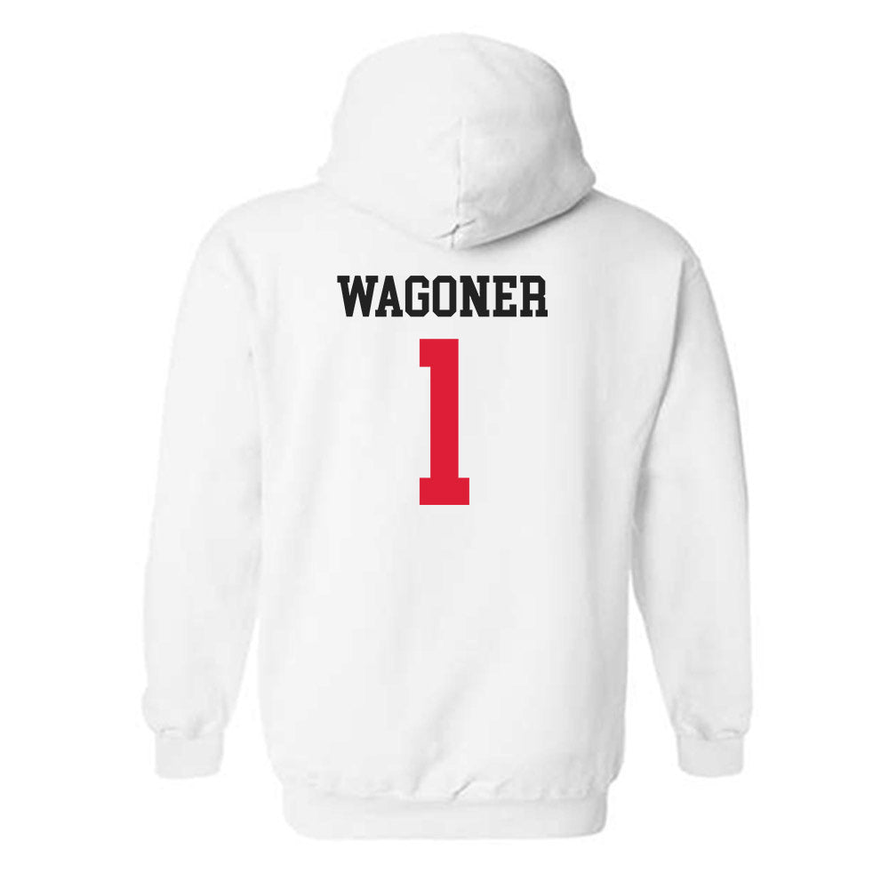 Lamar - NCAA Baseball : Jake Wagoner - Classic Shersey Hooded Sweatshirt-1