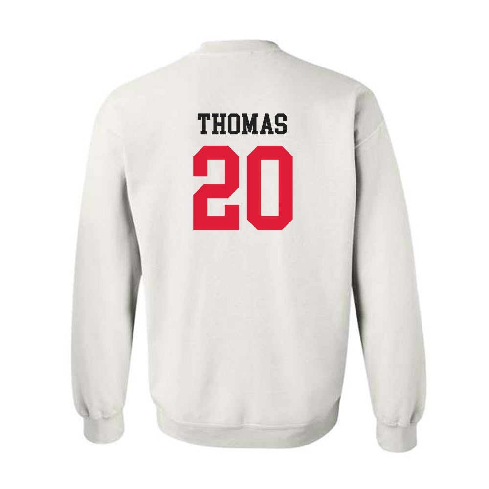 Lamar - NCAA Football : Blake Thomas - Classic Shersey Crewneck Sweatshirt-1