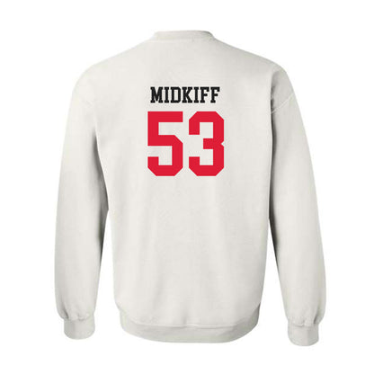 Lamar - NCAA Baseball : Daniel Midkiff - Classic Shersey Crewneck Sweatshirt-1