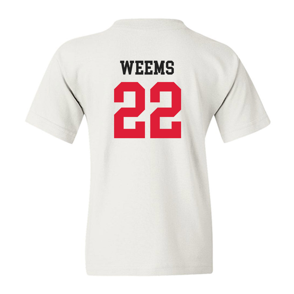 Lamar - NCAA Women's Basketball : Nurjei Weems - Classic Shersey Youth T-Shirt-1