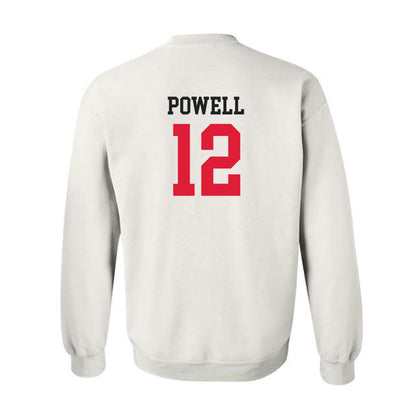 Lamar - NCAA Football : Lucas Powell - Classic Shersey Crewneck Sweatshirt-1