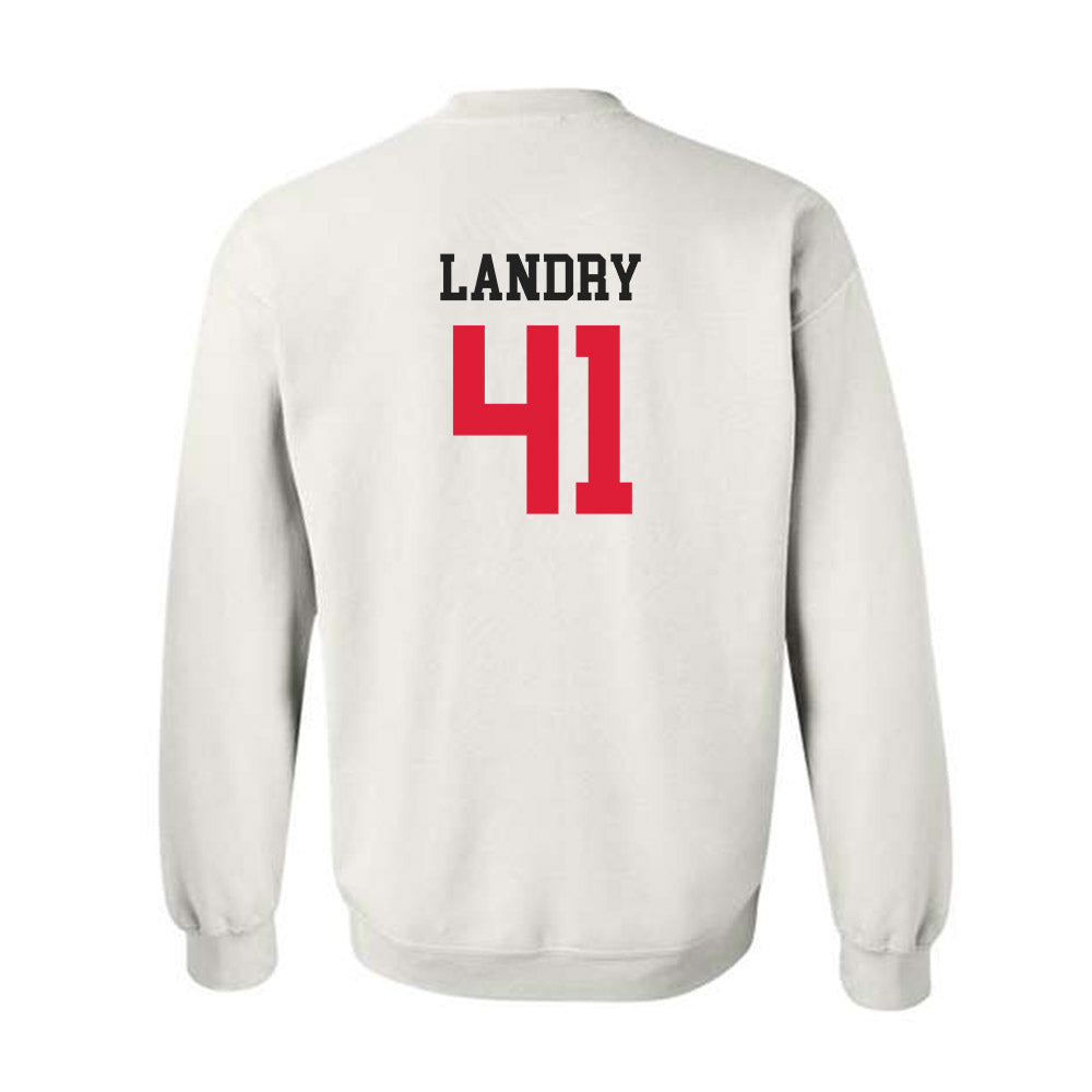 Lamar - NCAA Football : Taveian Landry - Classic Shersey Crewneck Sweatshirt-1