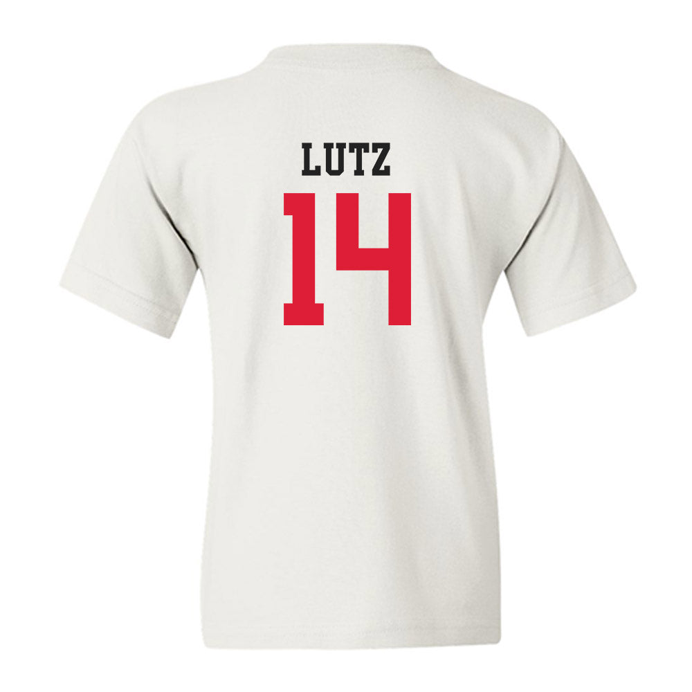 Lamar - NCAA Baseball : Travis Lutz - Classic Shersey Youth T-Shirt-1