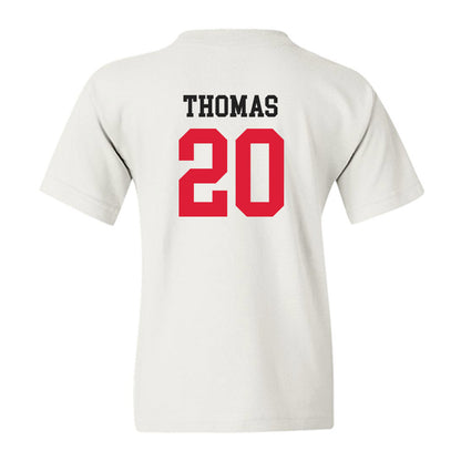 Lamar - NCAA Football : Blake Thomas - Classic Shersey Youth T-Shirt-1
