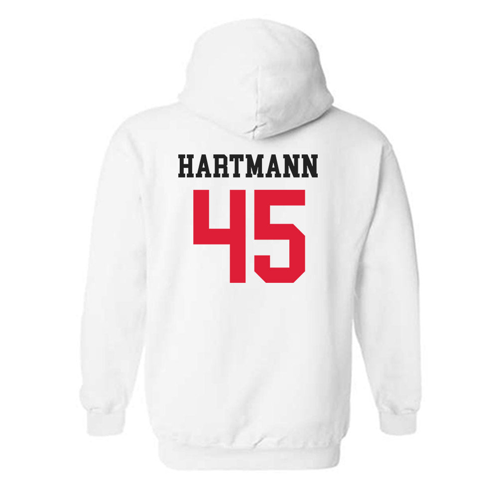 Lamar - NCAA Baseball : Max Hartmann - Classic Shersey Hooded Sweatshirt-1