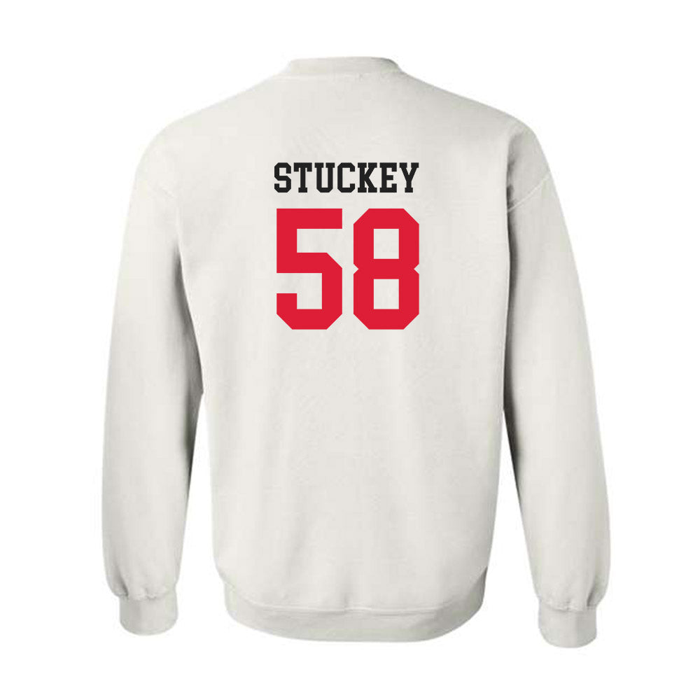 Lamar - NCAA Football : Brandon Stuckey - Classic Shersey Crewneck Sweatshirt-1