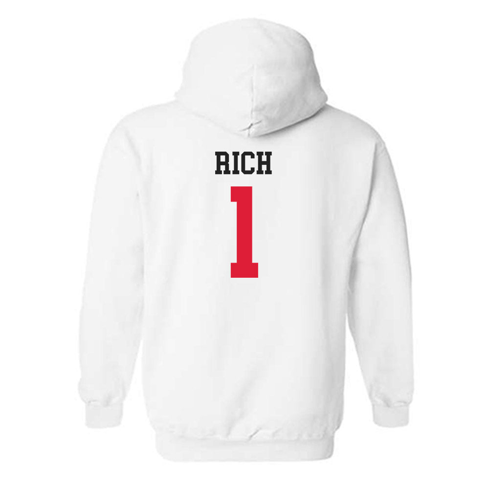 Lamar - NCAA Women's Soccer : maddie rich - Classic Shersey Hooded Sweatshirt-1