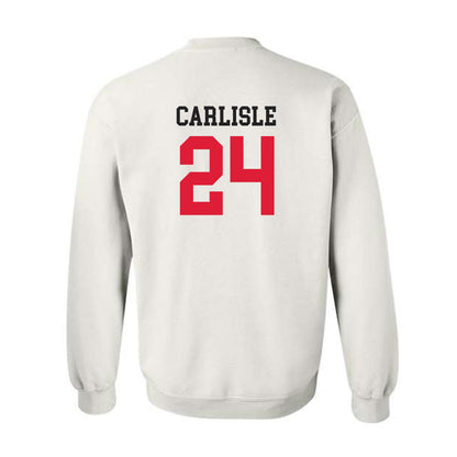 Lamar - NCAA Baseball : Tanner Carlisle - Classic Shersey Crewneck Sweatshirt-1