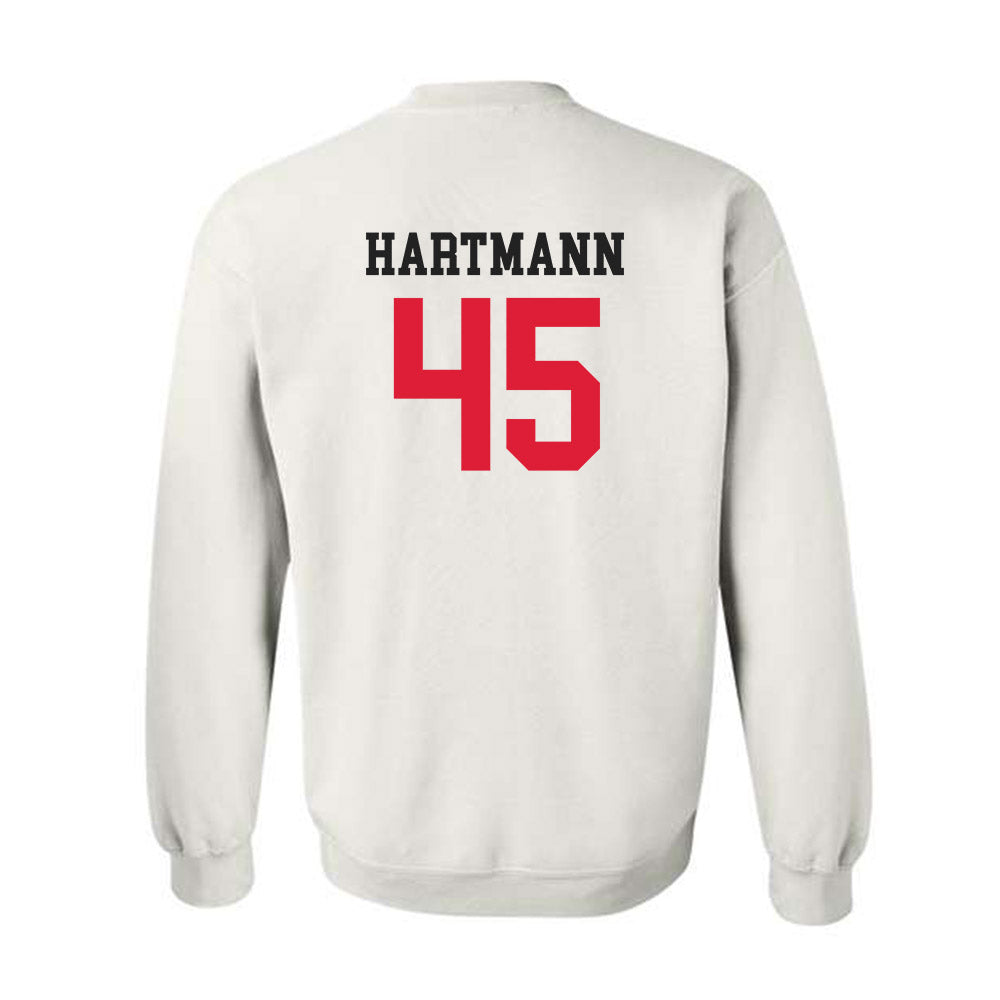 Lamar - NCAA Baseball : Max Hartmann - Classic Shersey Crewneck Sweatshirt-1