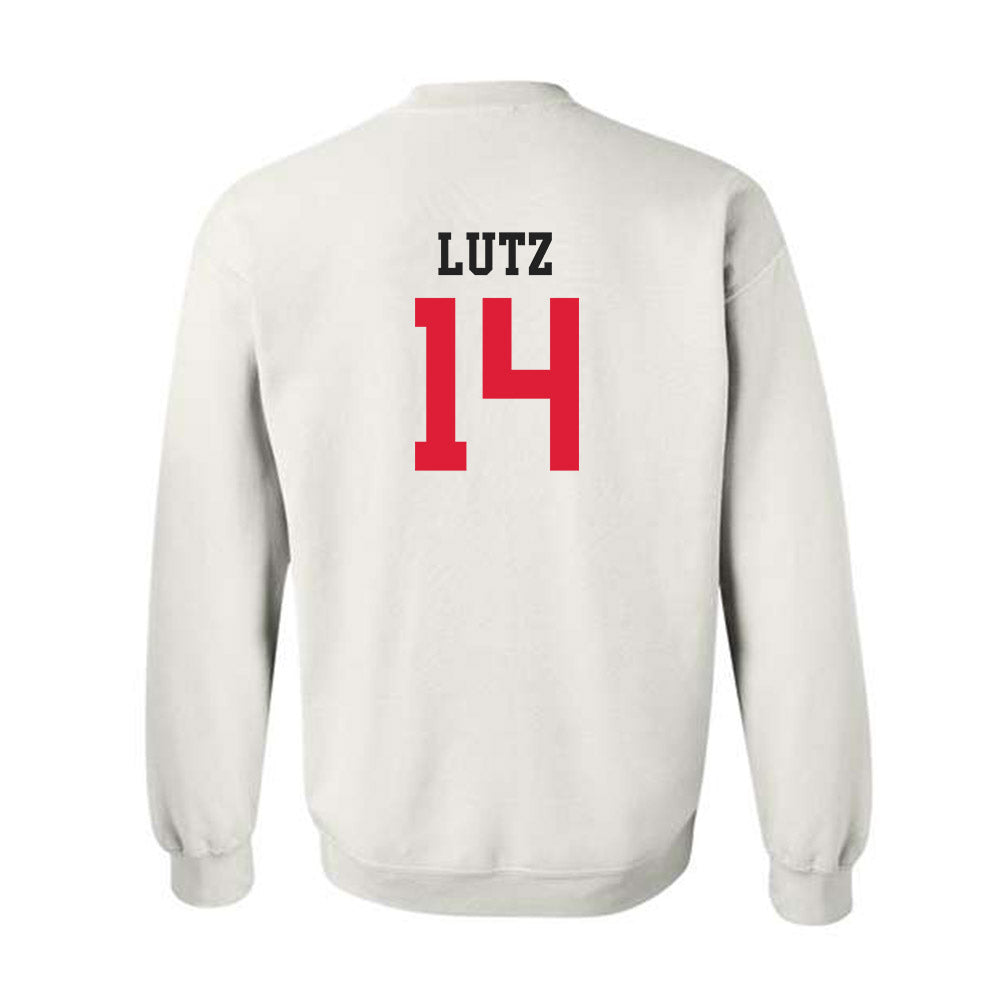 Lamar - NCAA Baseball : Travis Lutz - Classic Shersey Crewneck Sweatshirt-1