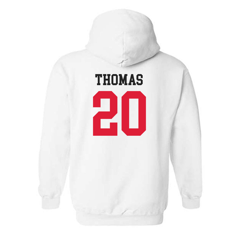 Lamar - NCAA Football : Blake Thomas - Classic Shersey Hooded Sweatshirt-1