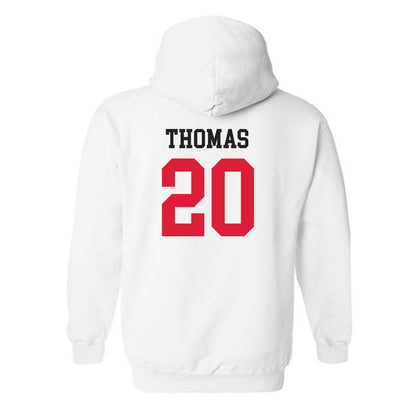 Lamar - NCAA Football : Blake Thomas - Classic Shersey Hooded Sweatshirt-1
