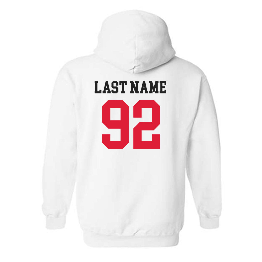 Lamar - NCAA Football : Broderick Sublet - Classic Shersey Hooded Sweatshirt-1