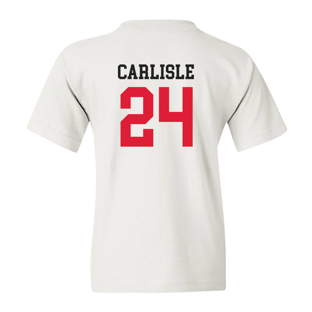 Lamar - NCAA Baseball : Tanner Carlisle - Classic Shersey Youth T-Shirt-1