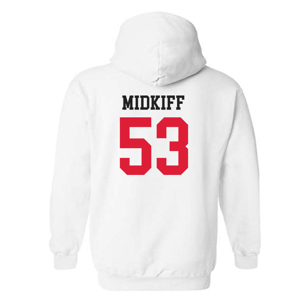 Lamar - NCAA Baseball : Daniel Midkiff - Classic Shersey Hooded Sweatshirt-1