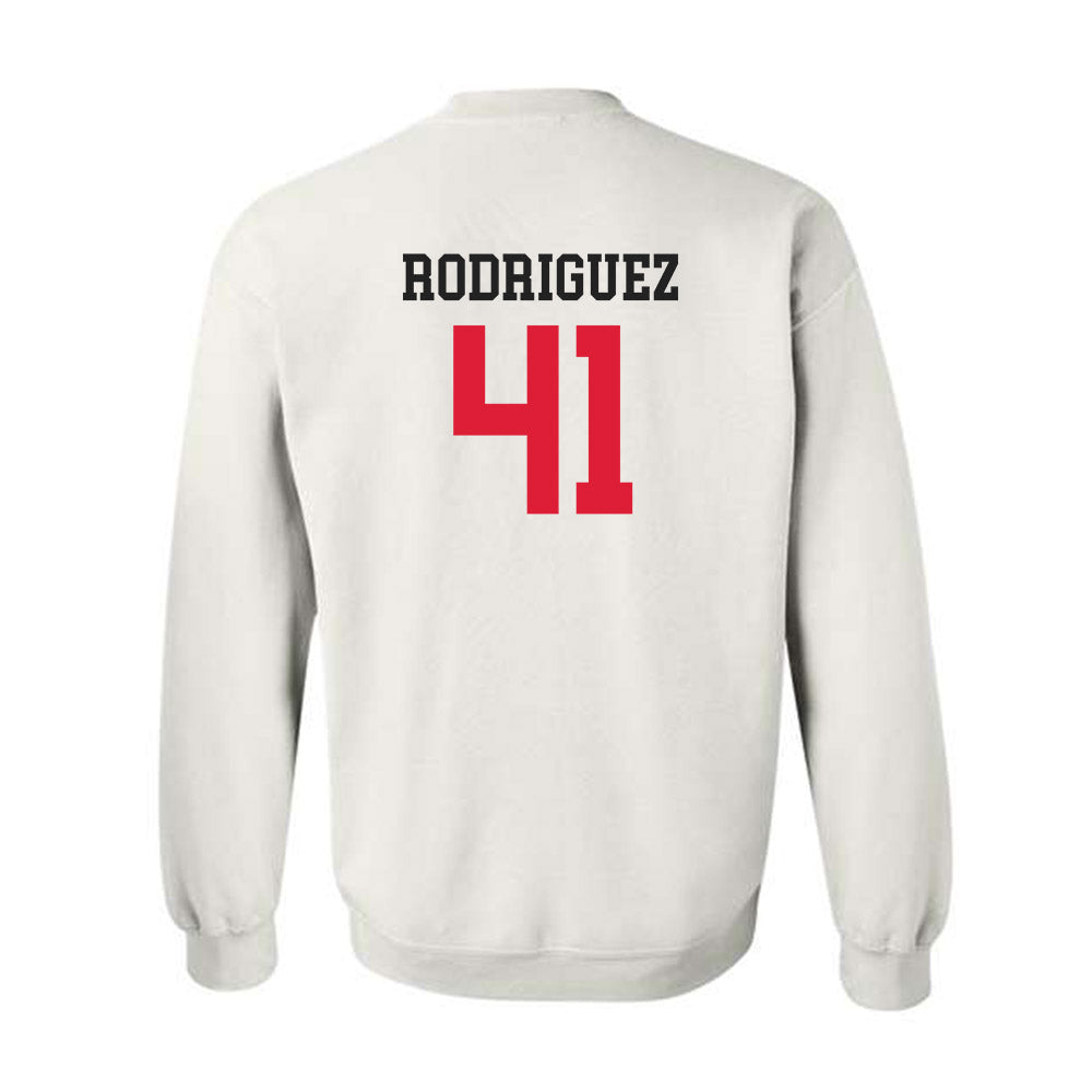Lamar - NCAA Baseball : Gabriel Rodriguez - Classic Shersey Crewneck Sweatshirt-1