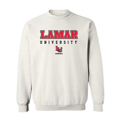 Lamar - NCAA Baseball : Tanner Carlisle - Classic Shersey Crewneck Sweatshirt-0