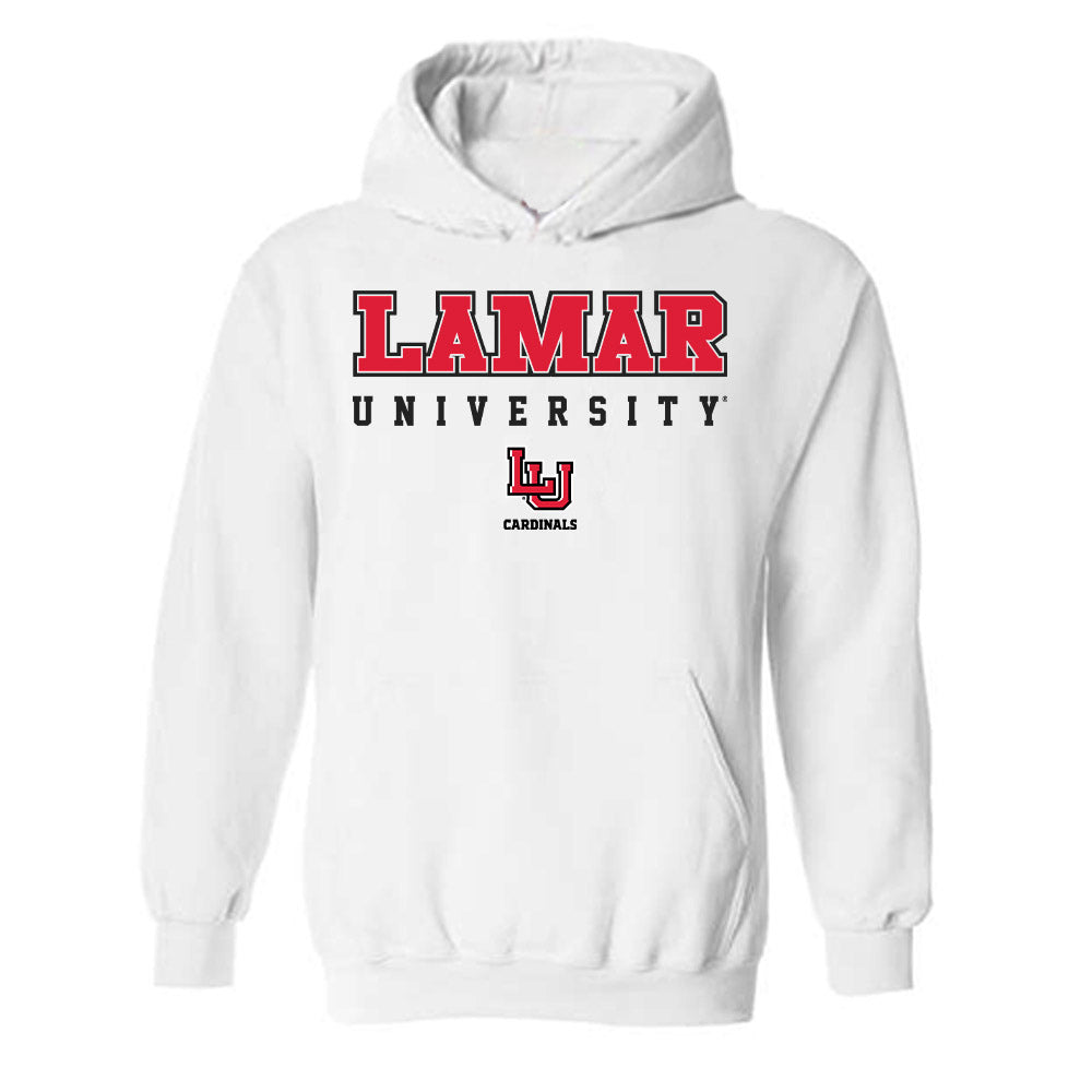 Lamar - NCAA Baseball : Tanner Carlisle - Classic Shersey Hooded Sweatshirt-0