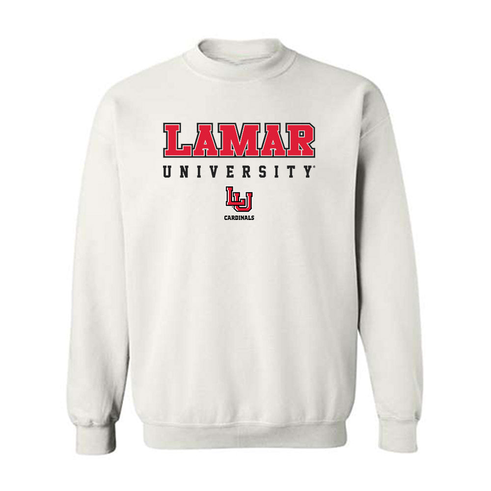 Lamar - NCAA Men's Basketball : Caden Hinker - Classic Shersey Crewneck Sweatshirt-0