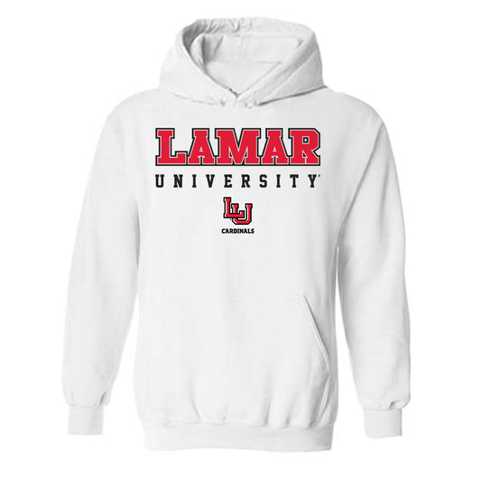 Lamar - NCAA Football : Taveian Landry - Classic Shersey Hooded Sweatshirt-0