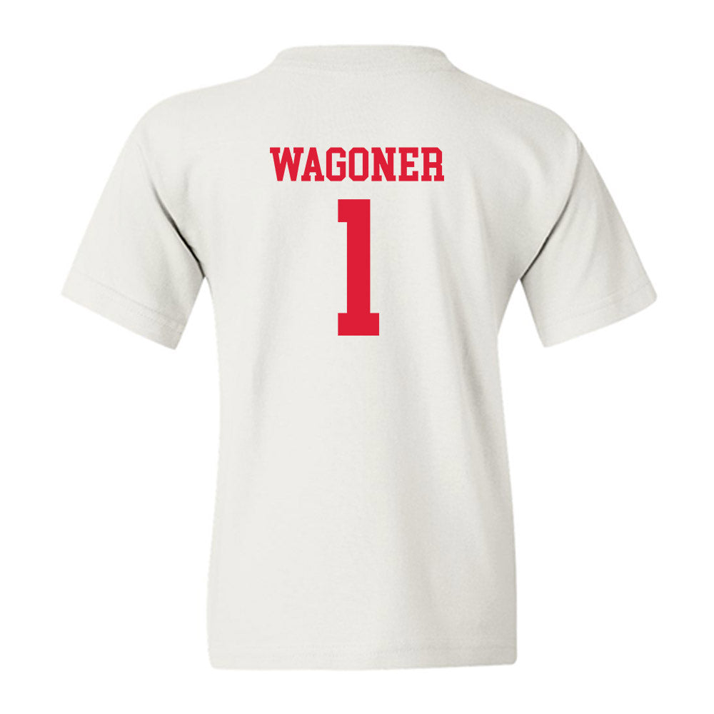 Lamar - NCAA Baseball : Jake Wagoner - Classic Shersey Youth T-Shirt-1