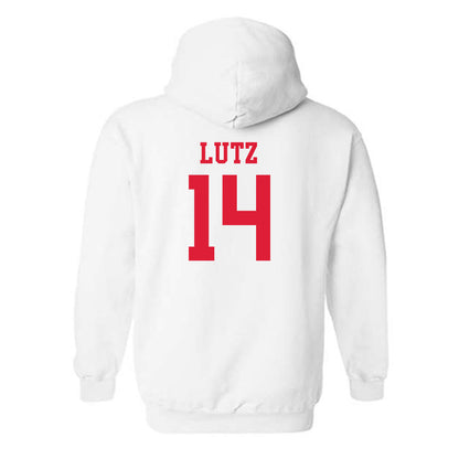 Lamar - NCAA Baseball : Travis Lutz - Classic Shersey Hooded Sweatshirt-1