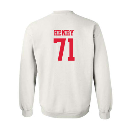 Lamar - NCAA Football : Treaden Henry - Classic Shersey Crewneck Sweatshirt-1