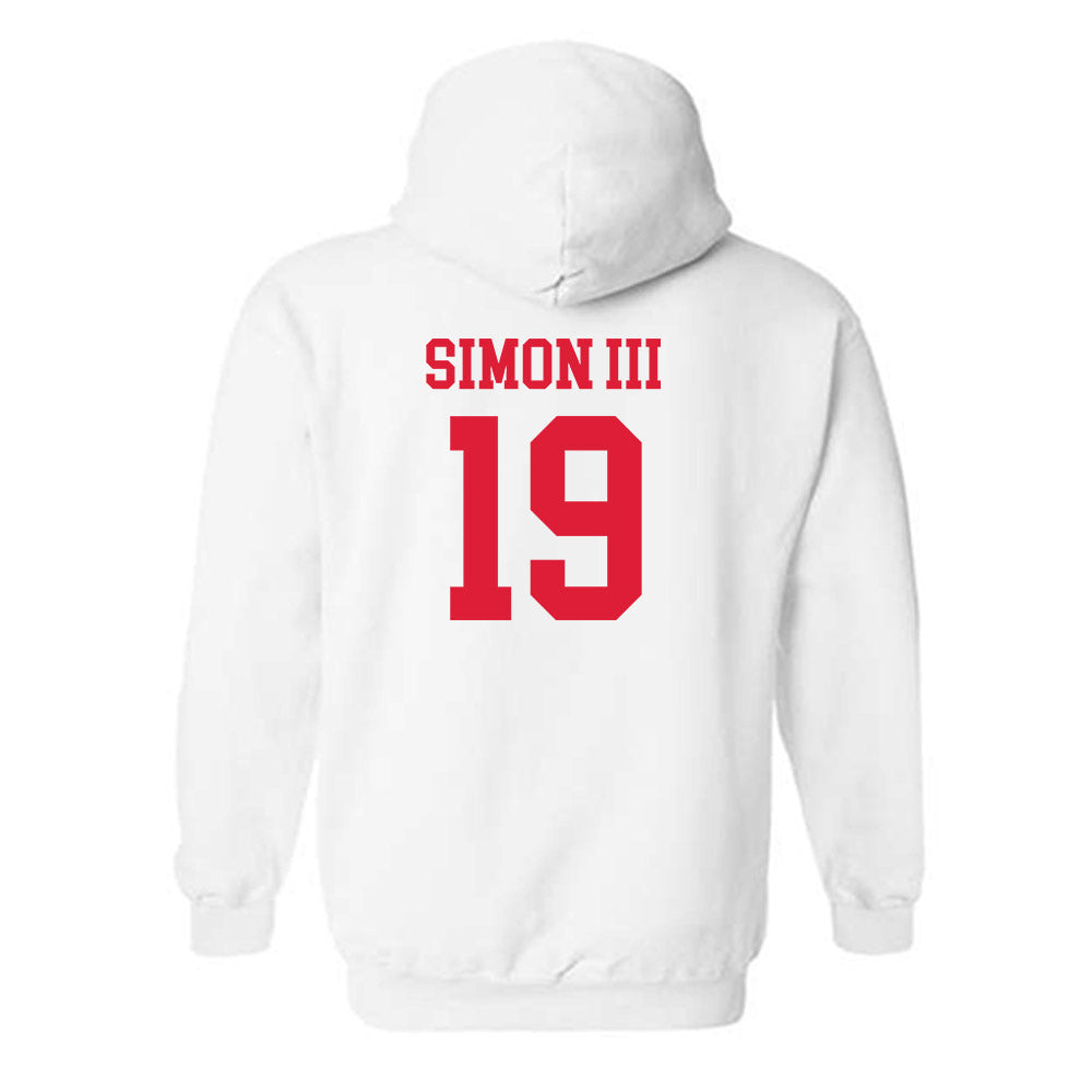 Lamar - NCAA Football : Albert Simon III - Classic Shersey Hooded Sweatshirt-1